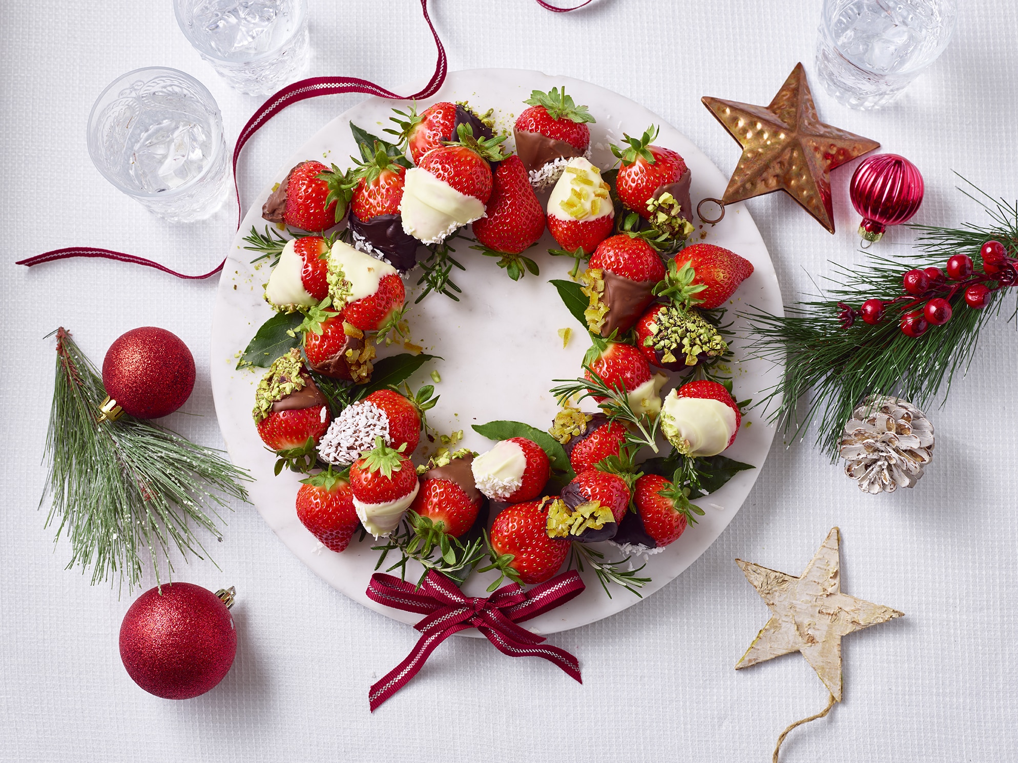 Strawberry Wreath