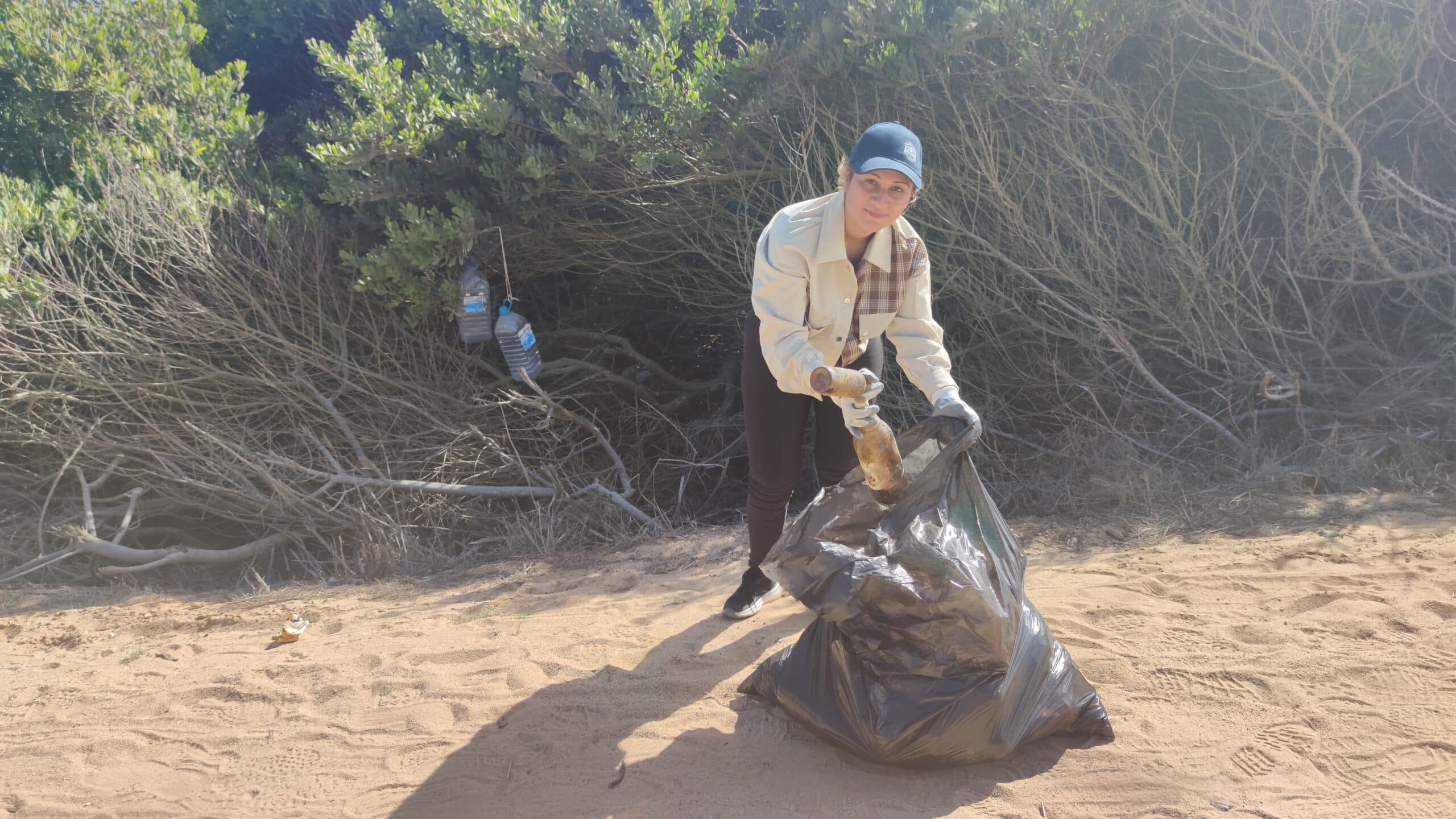 Celebration of International Coastal Cleanup Day in Portugal