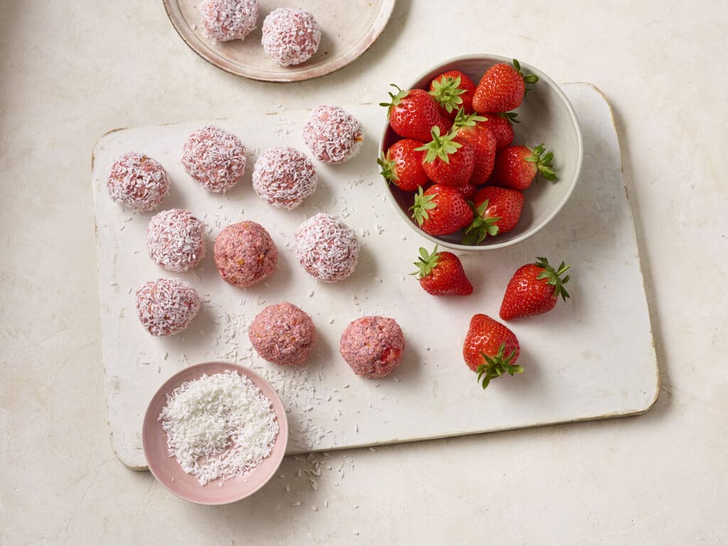Strawberry Snack Balls - The Summer Berry Company
